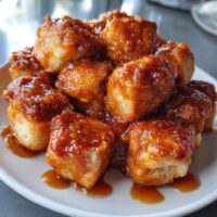 monkey bread made with biscuits