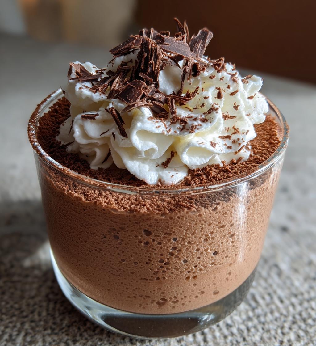 mousse dessert
