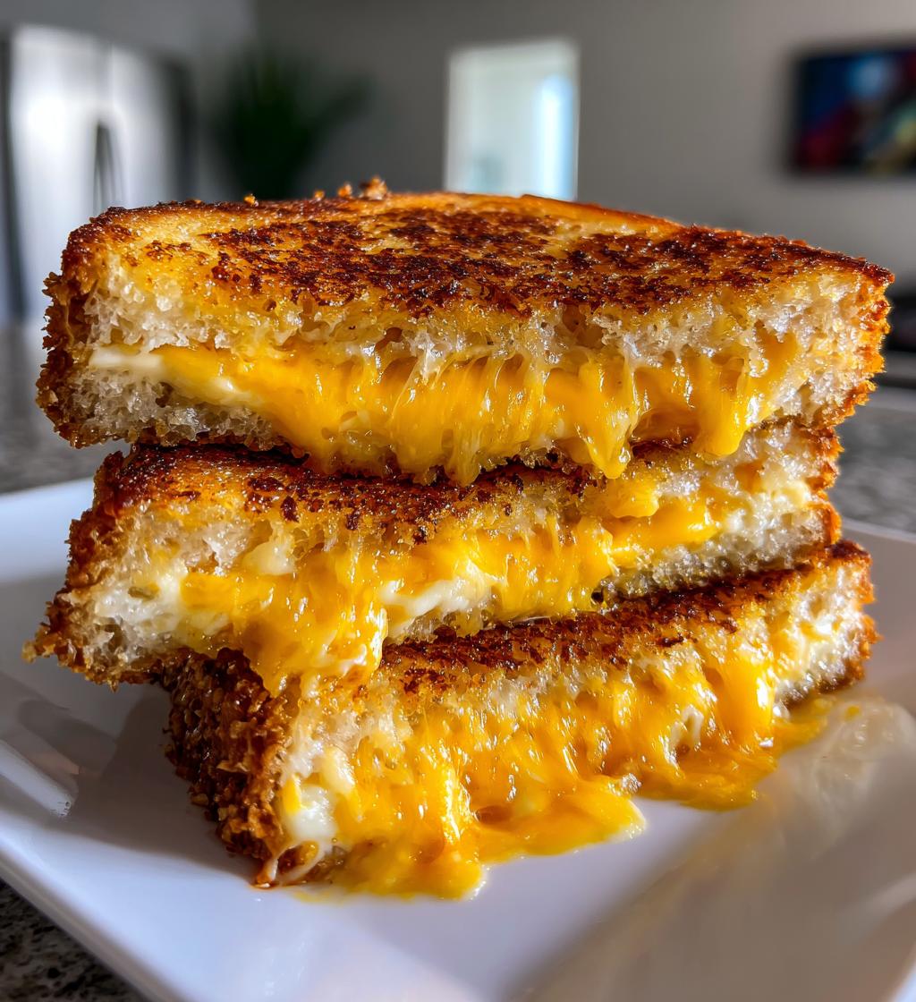 multi cheese grilled cheese