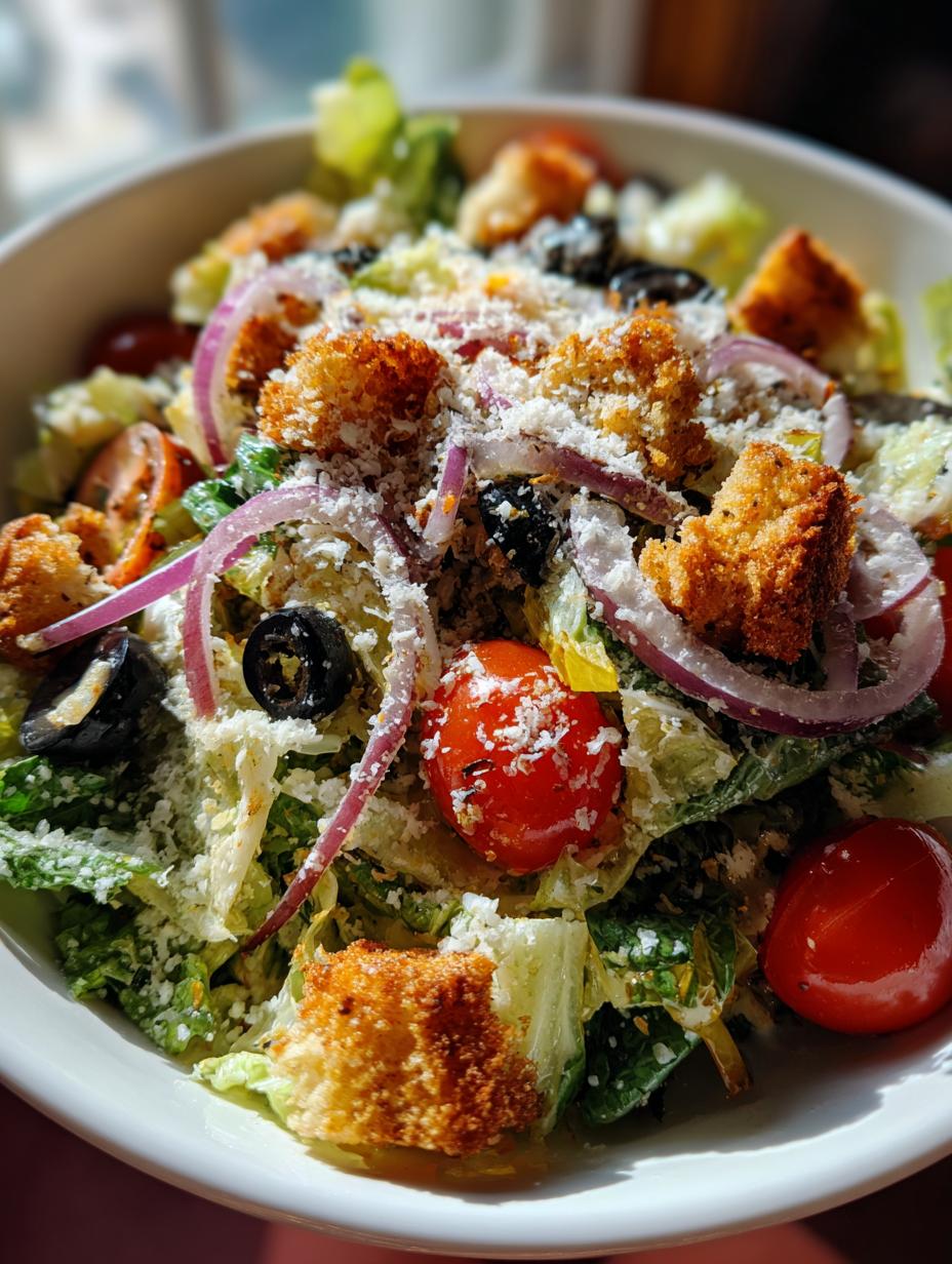 olive garden salad recipe