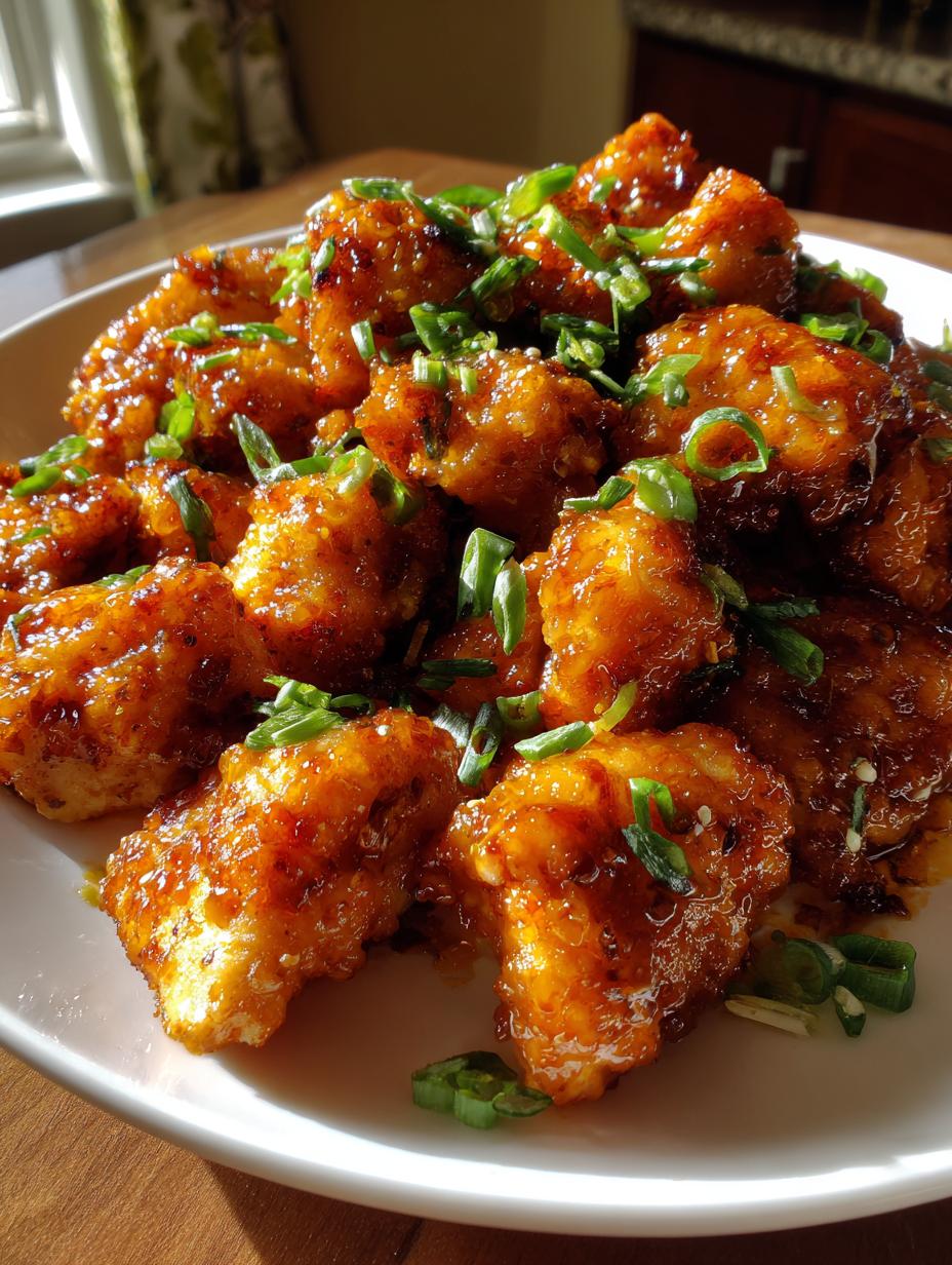 orange chicken - detail 1