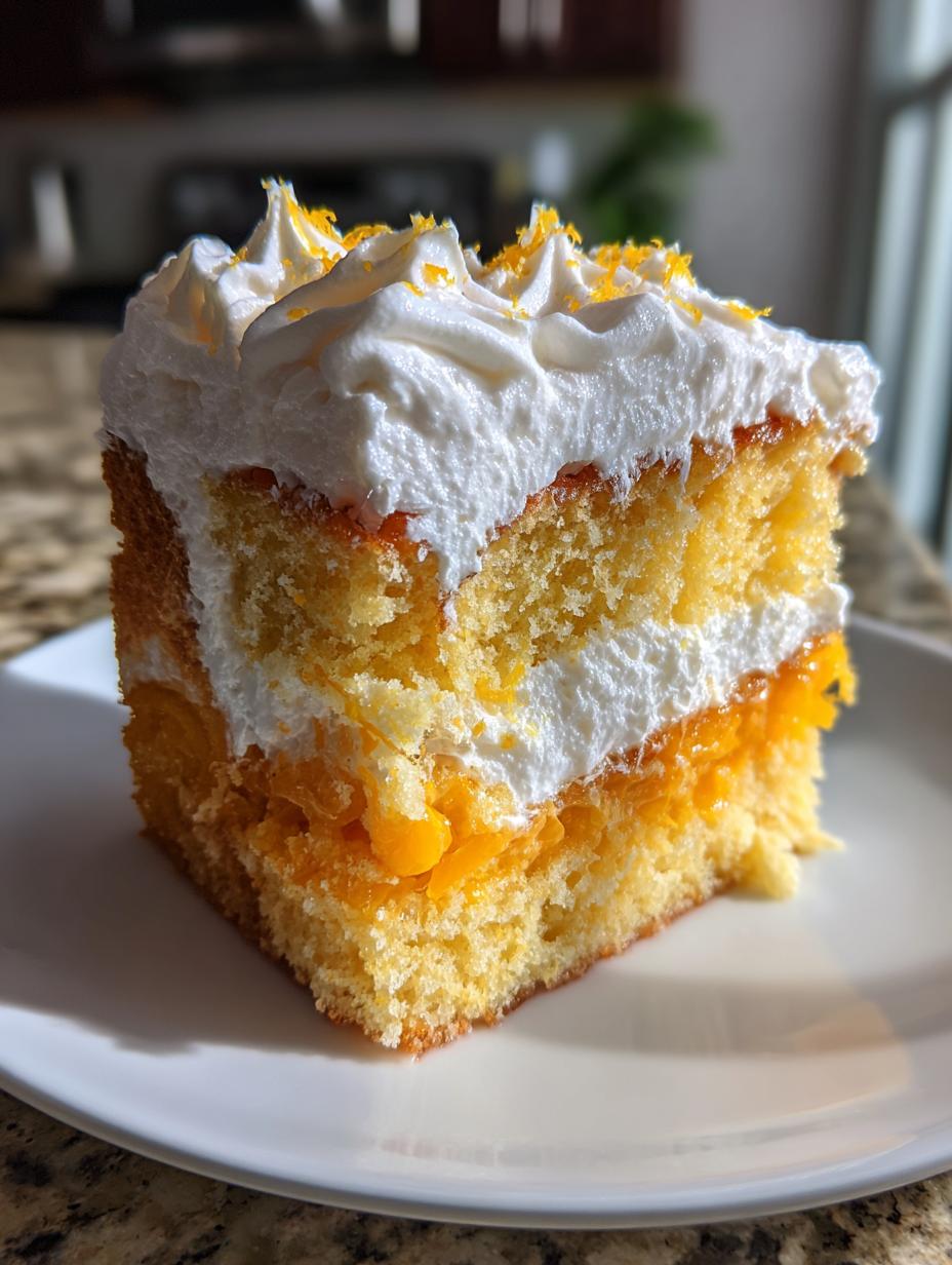 orange creamsicle cake
