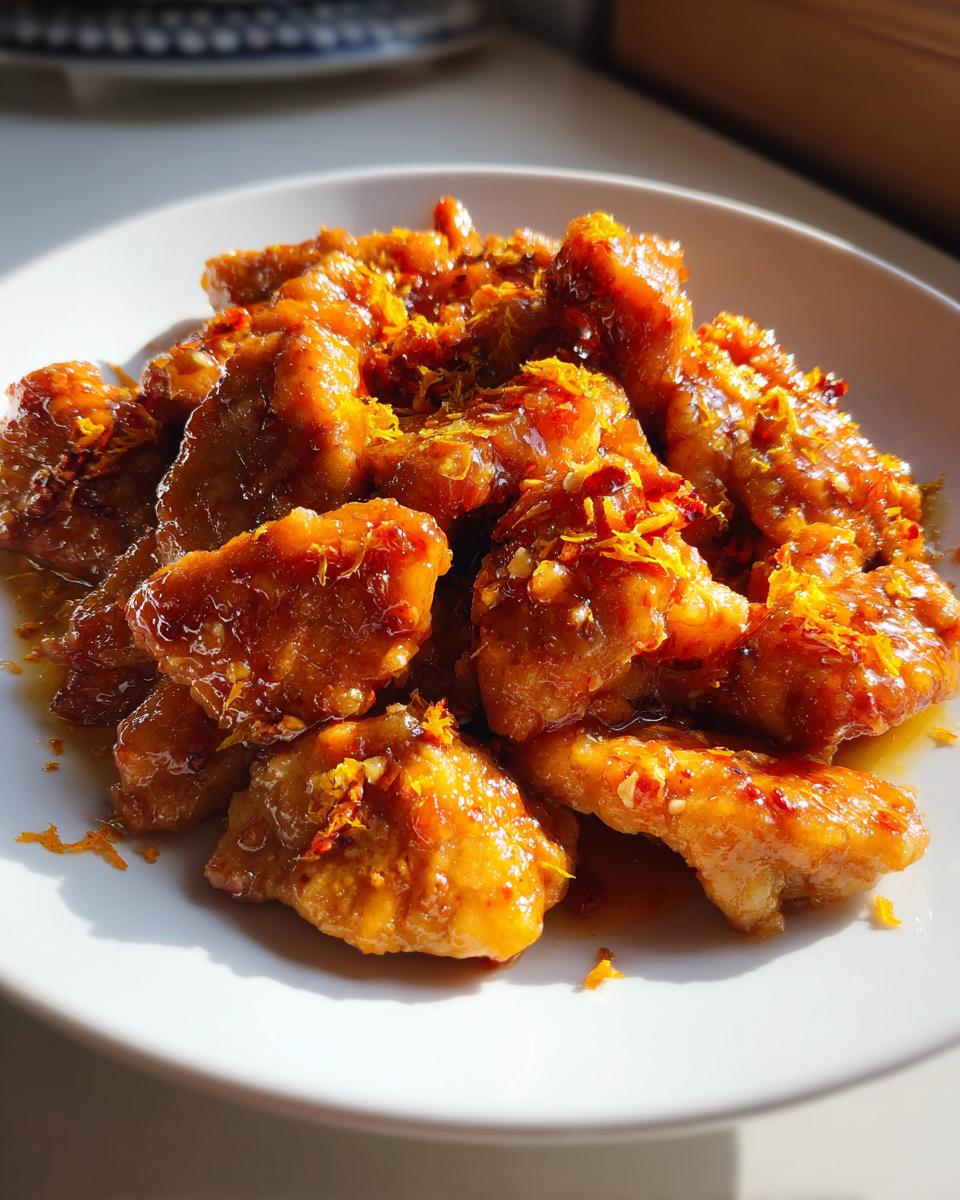 orange peel chicken