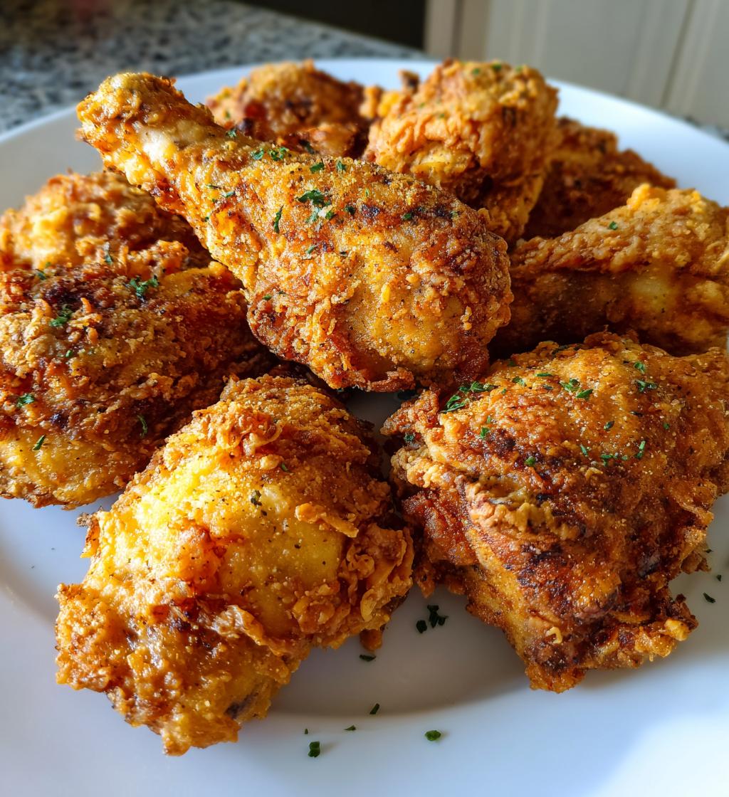 oven fried chicken - detail 1