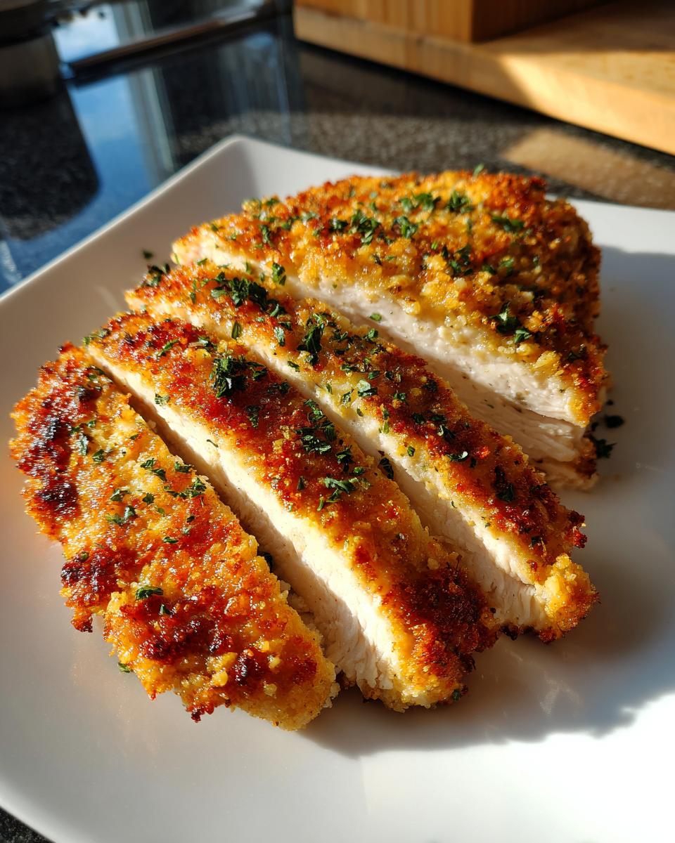 parmesan crusted chicken