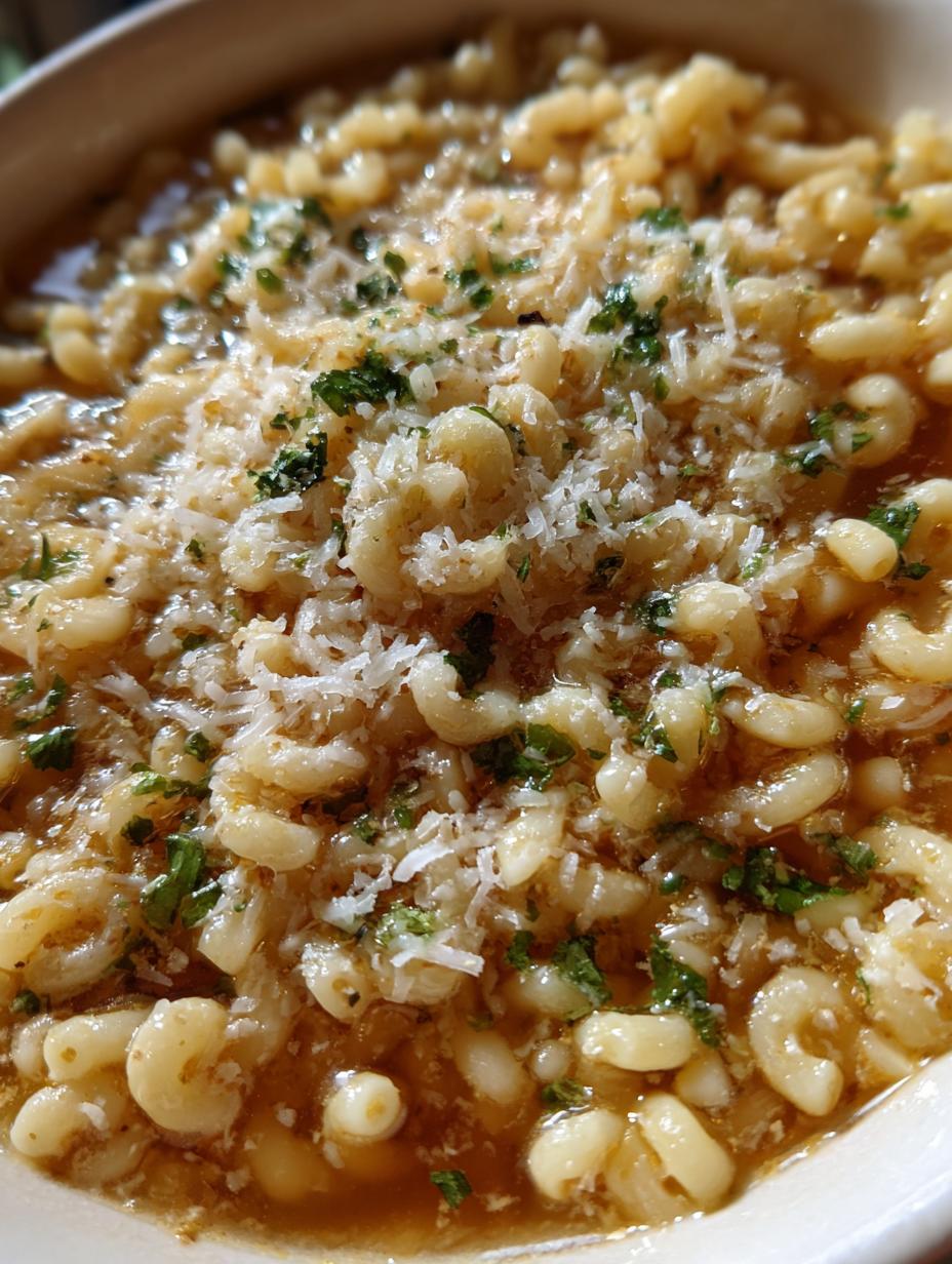 pastina italian comfort food