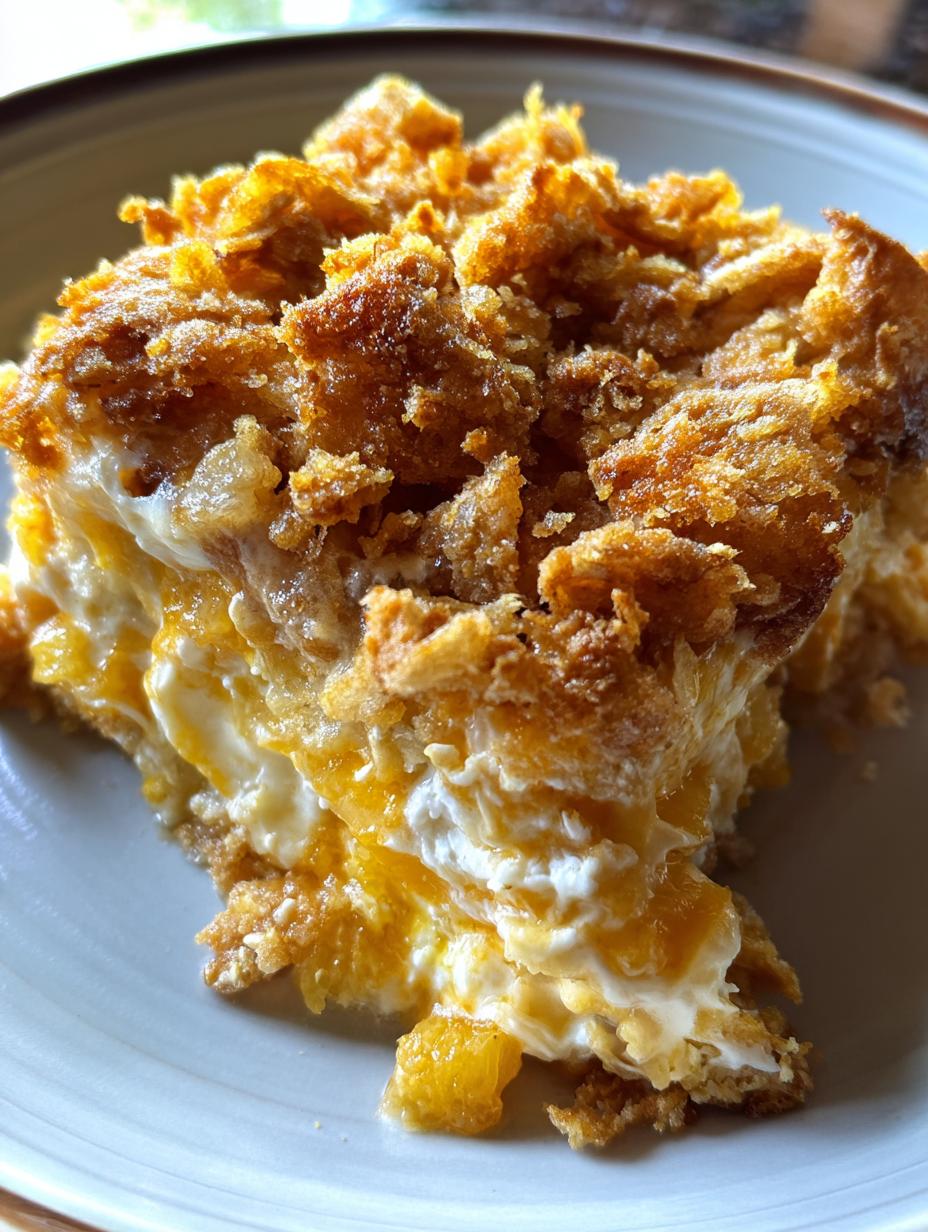 paula deen pineapple casserole - detail 1