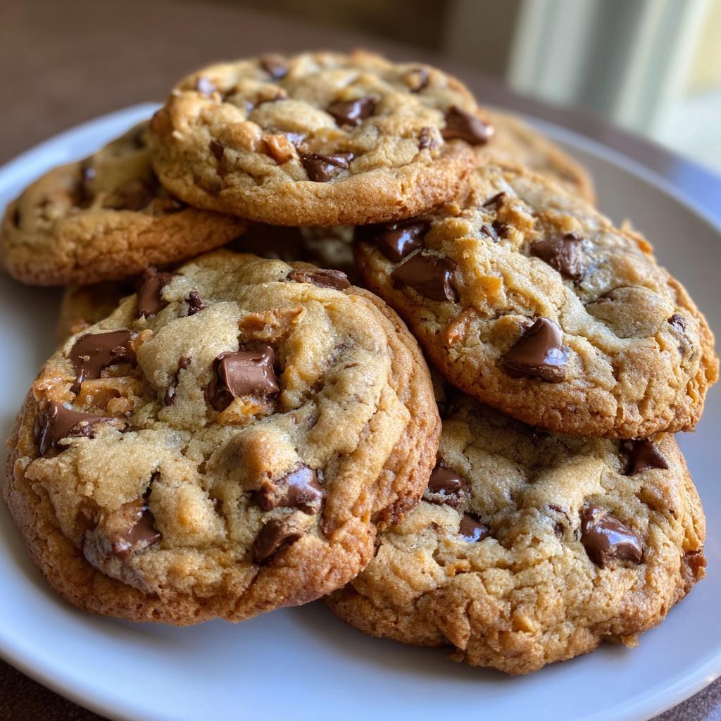 peanut butter chocolate chip cookies - detail 1