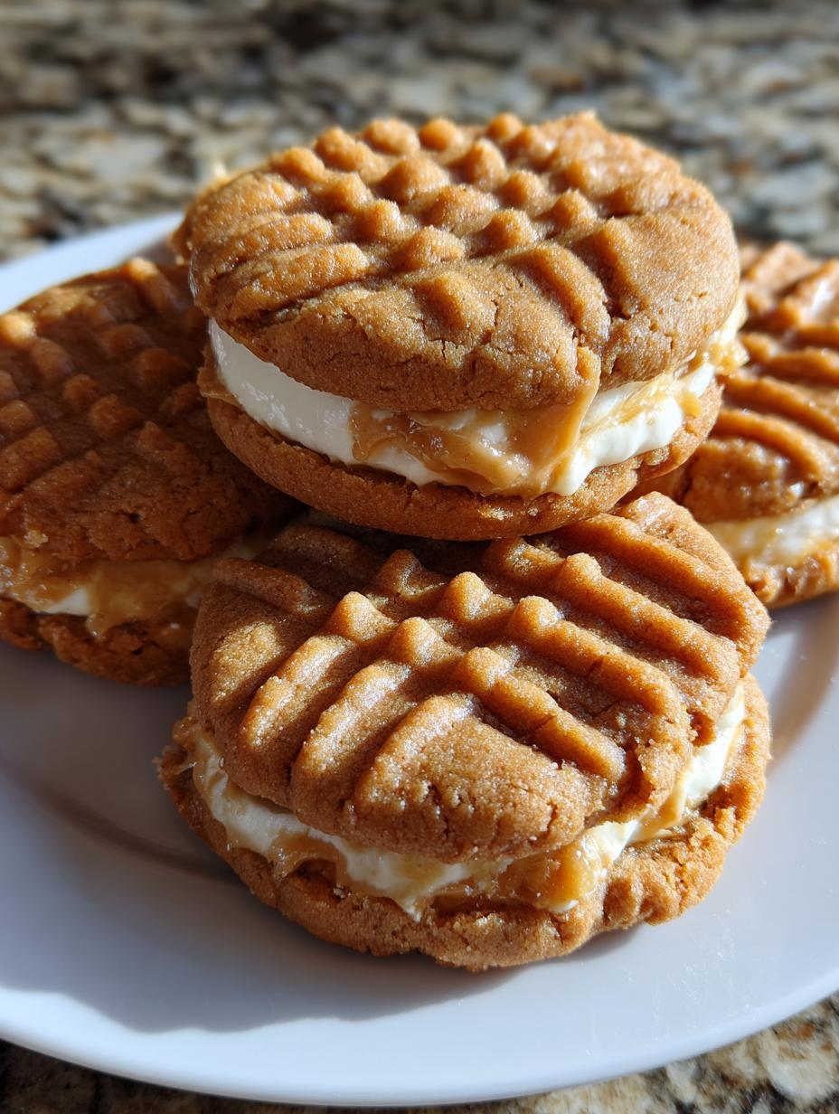 peanut butter sandwich cookies
