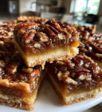 pecan butter tart squares
