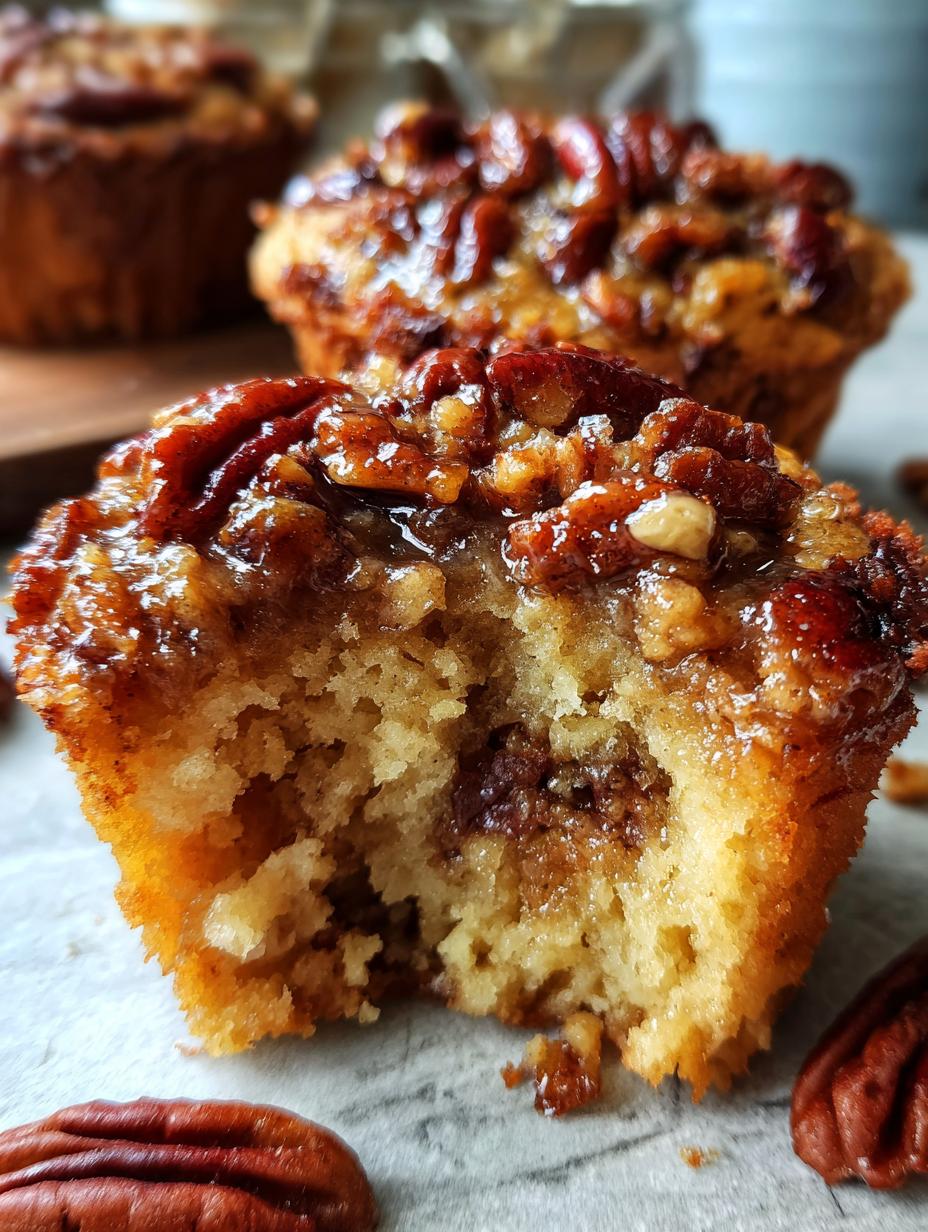 pecan pie muffins