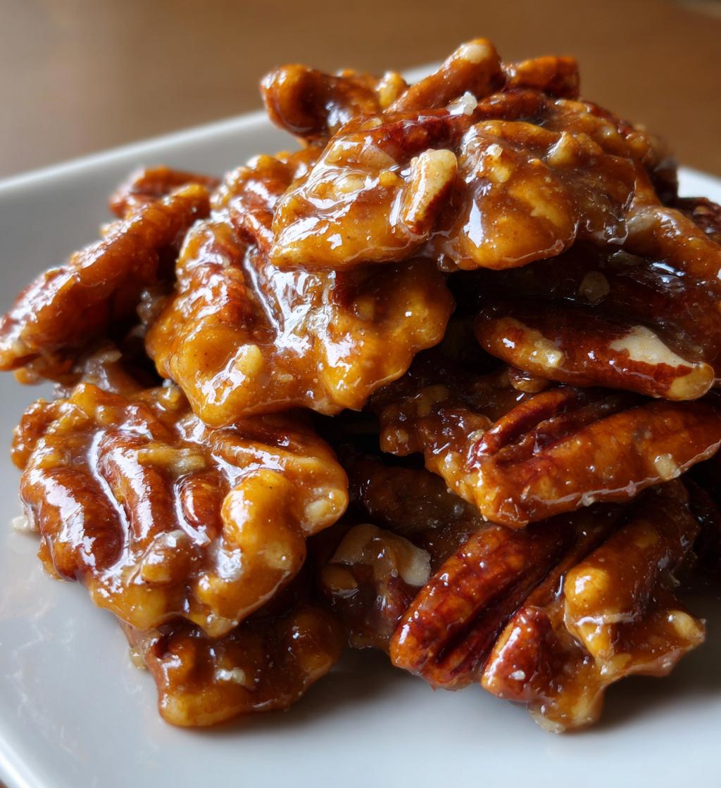 pecan pralines - detail 1