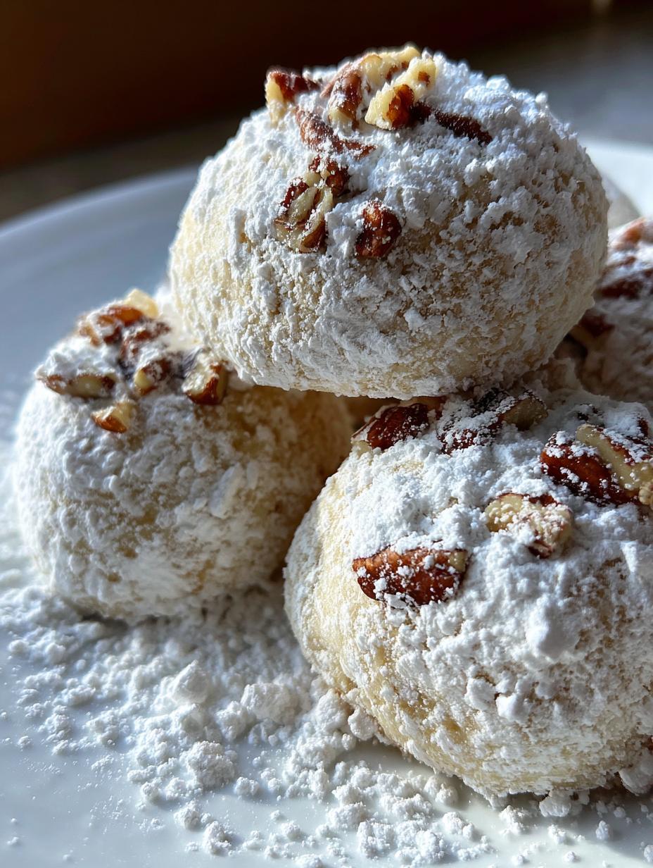 pecan snowball cookies