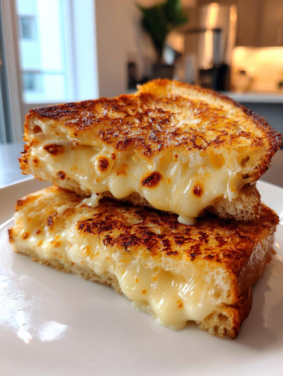 pepperjack grilled cheese - detail 1