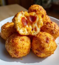 pepperoni cheese puffs