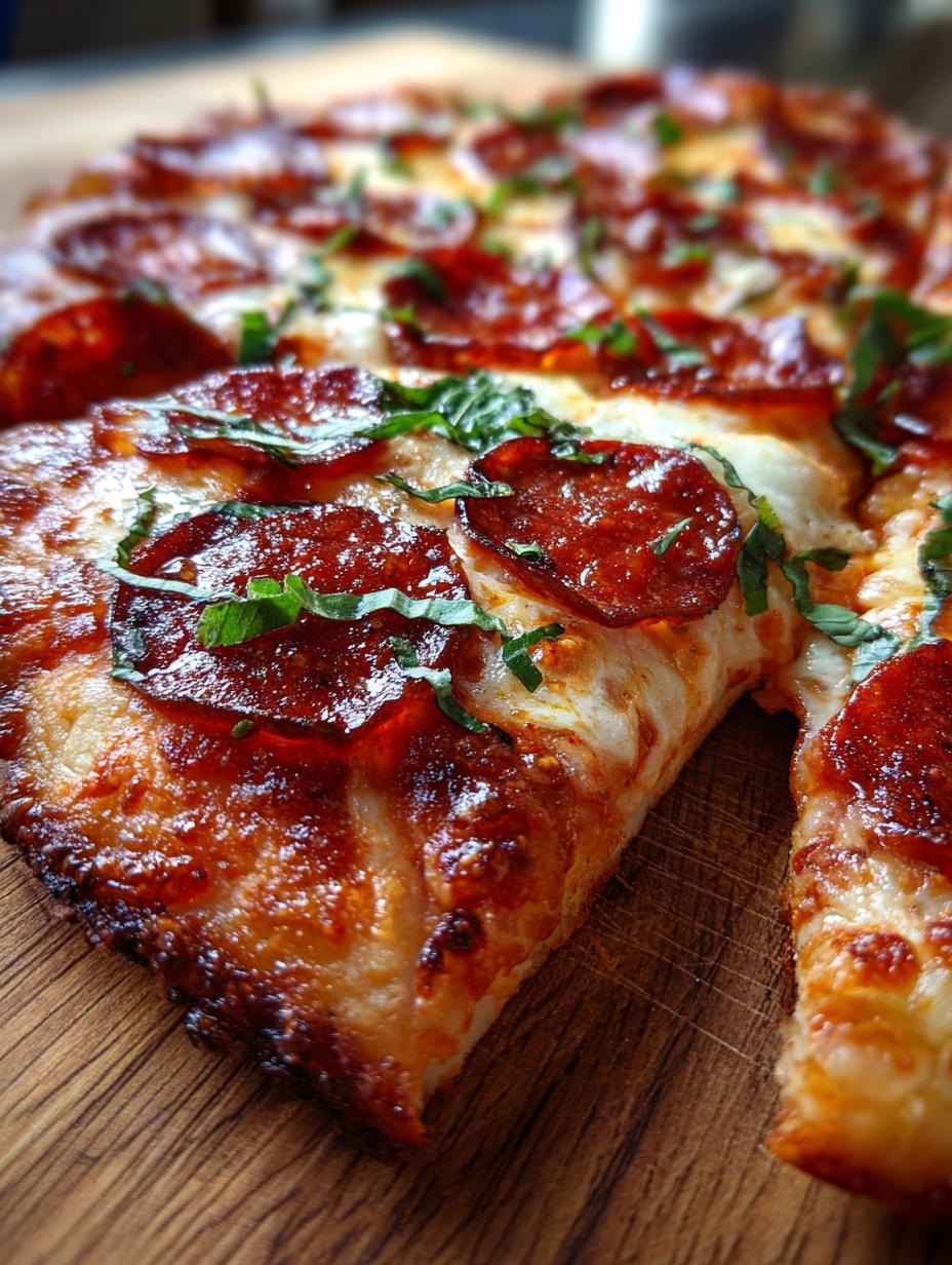 pepperoni pizza - detail 1