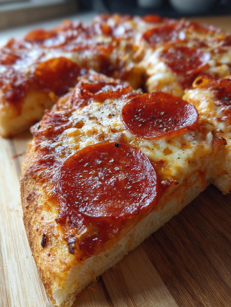 pepperoni pizza - detail 1