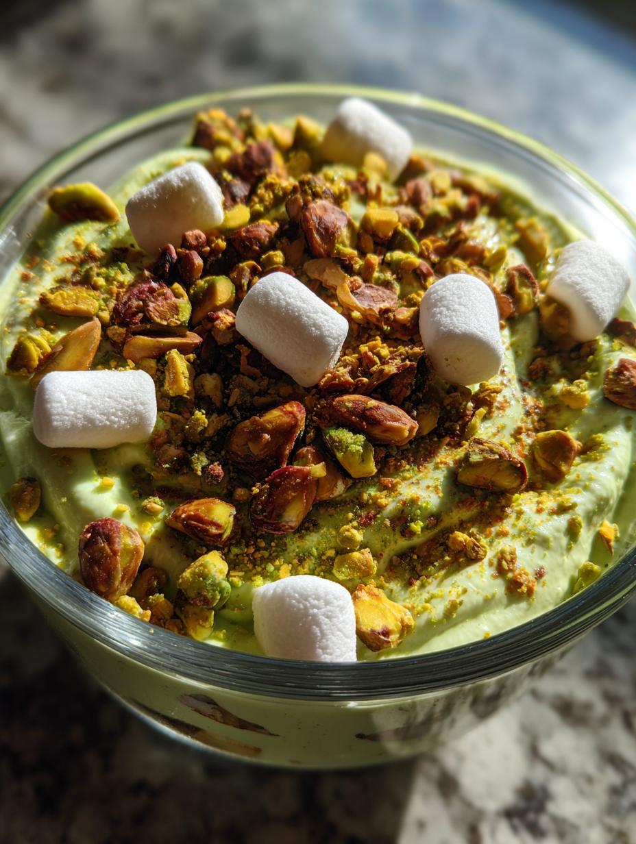 pistachio paradise pudding - detail 1