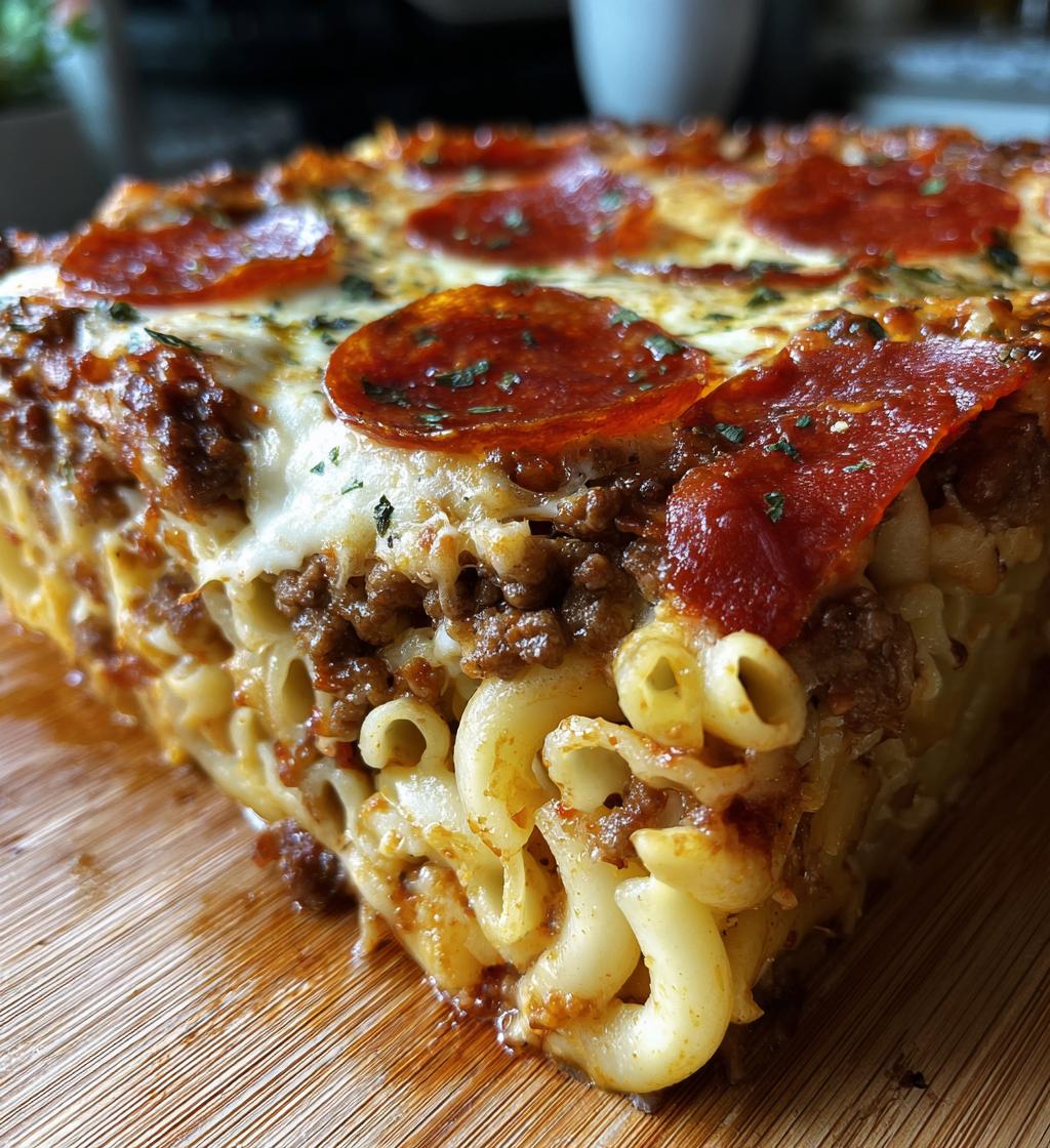 pizza casserole