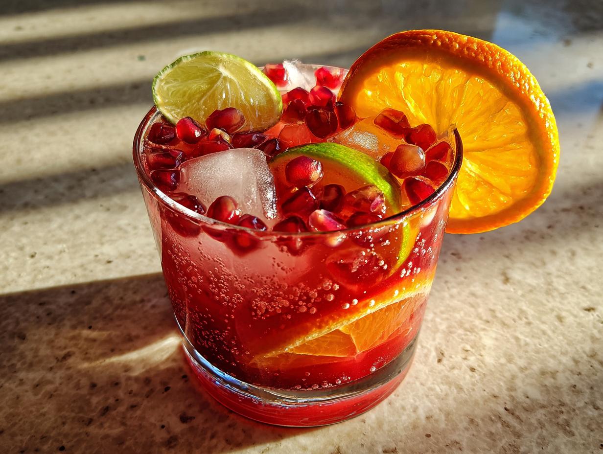 pomegranate paradise punch