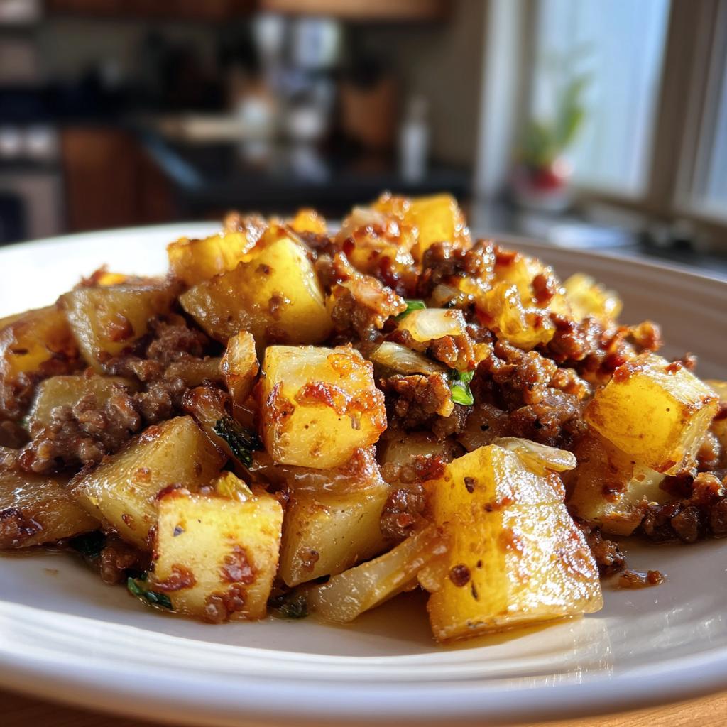 potatoes and ground beef recipes