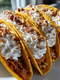 pumpkin pie tacos