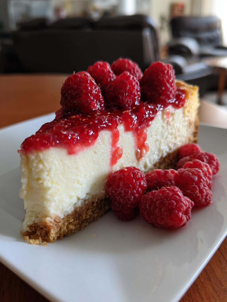 raspberry bliss cheesecake