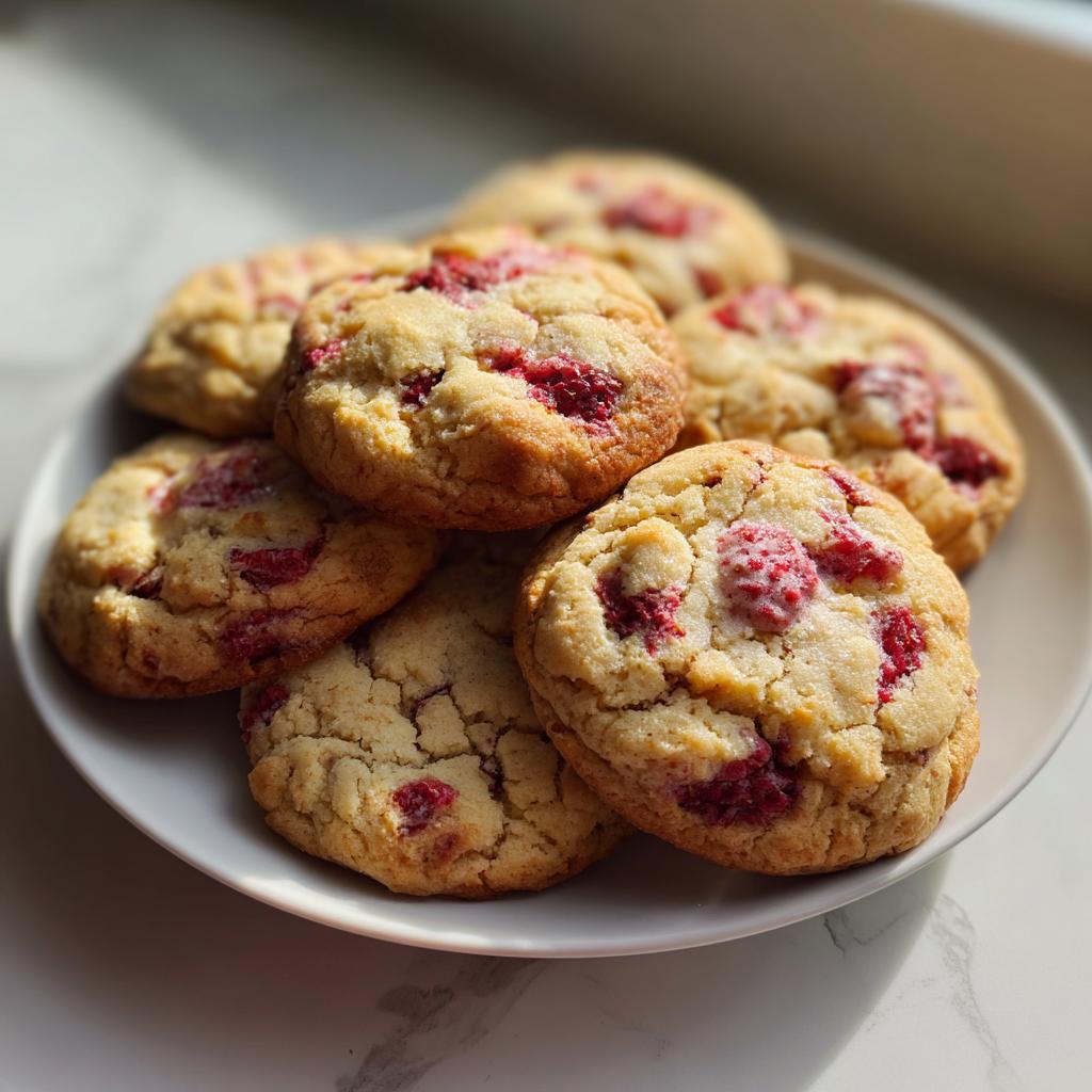 raspberry cookies