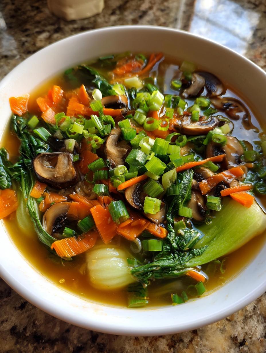 recipe for chinese vegetable soup - detail 1