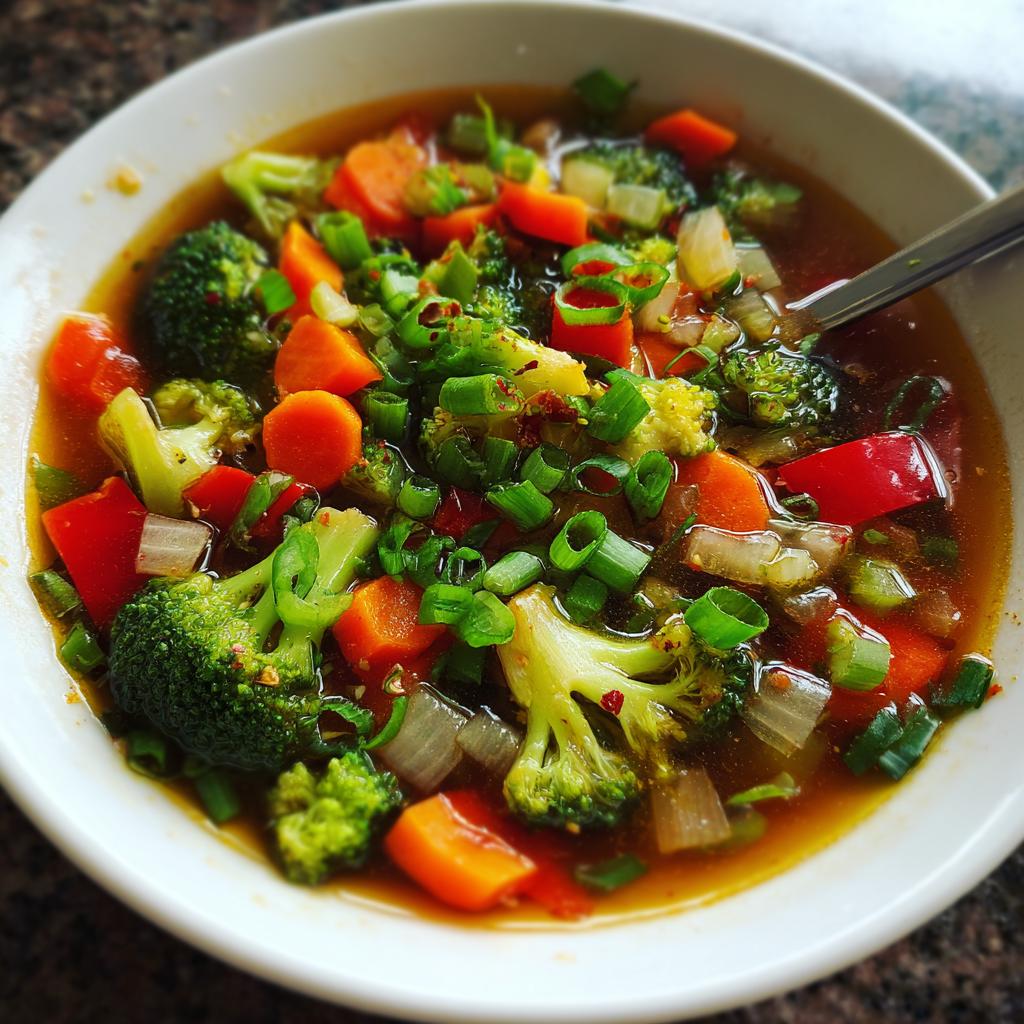 recipes for chinese soups with vegetables