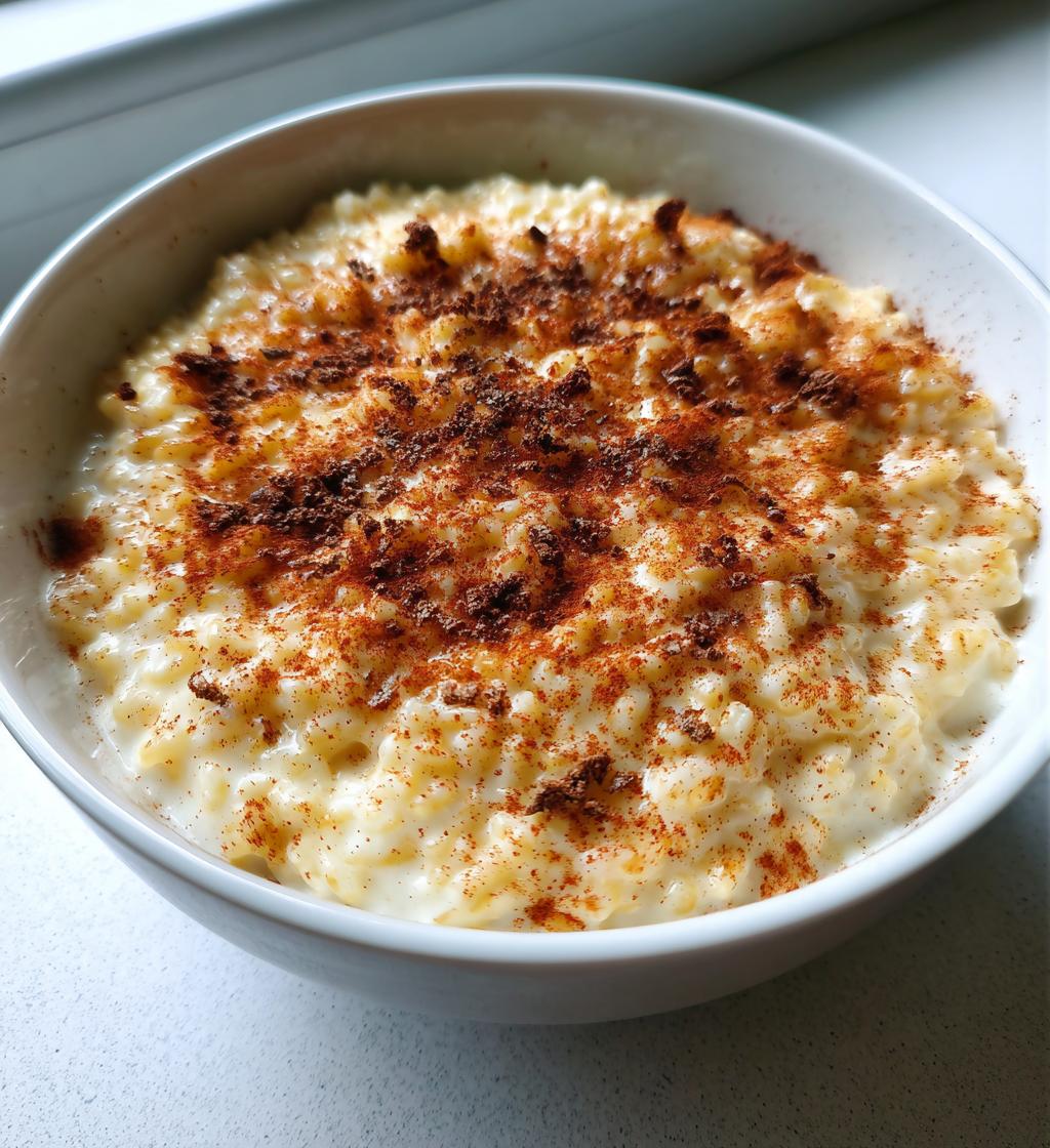 rice pudding - detail 1