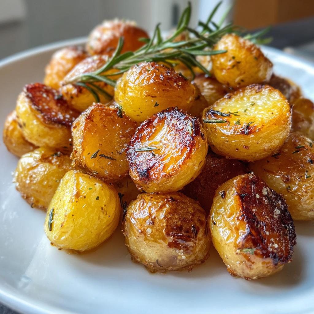 roasted baby potatoes - detail 1