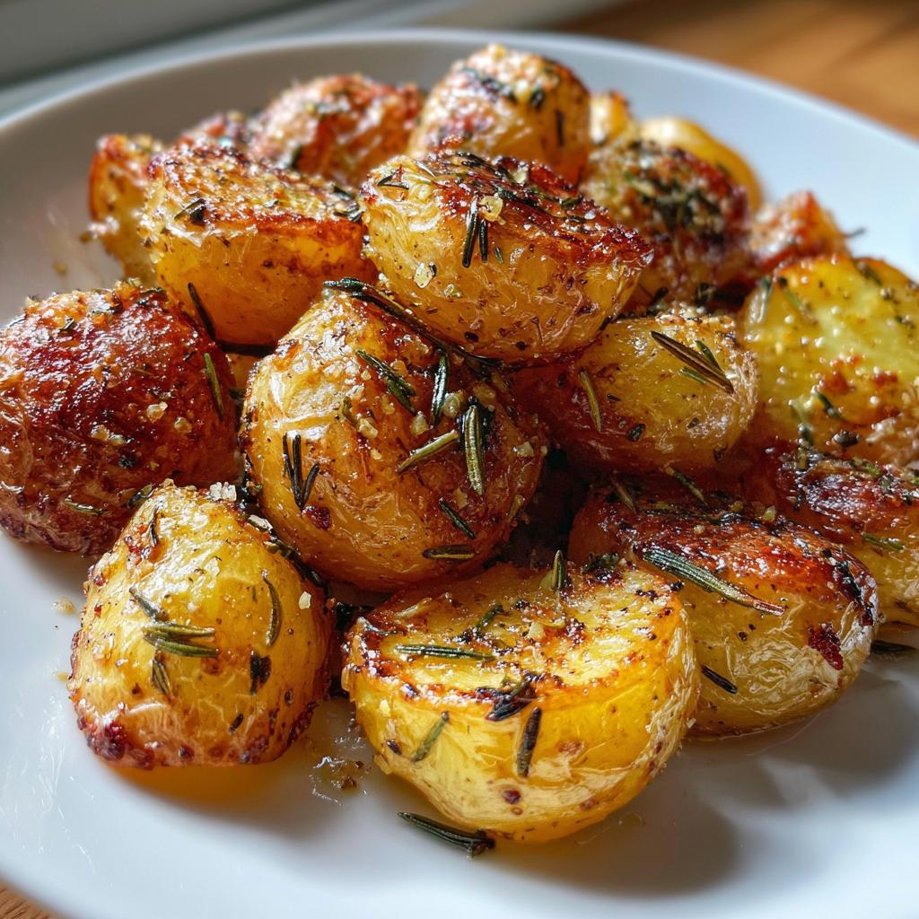 roasted baby potatoes