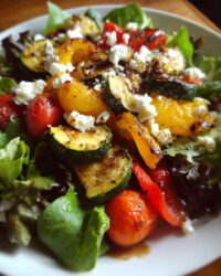 salads with roasted vegetables