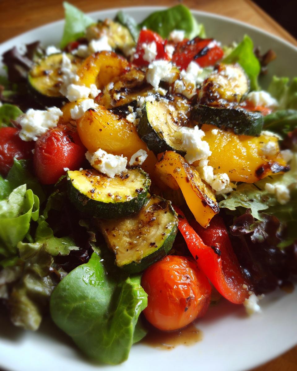 salads with roasted vegetables
