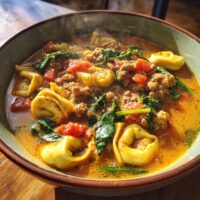 sausage tortellini soup