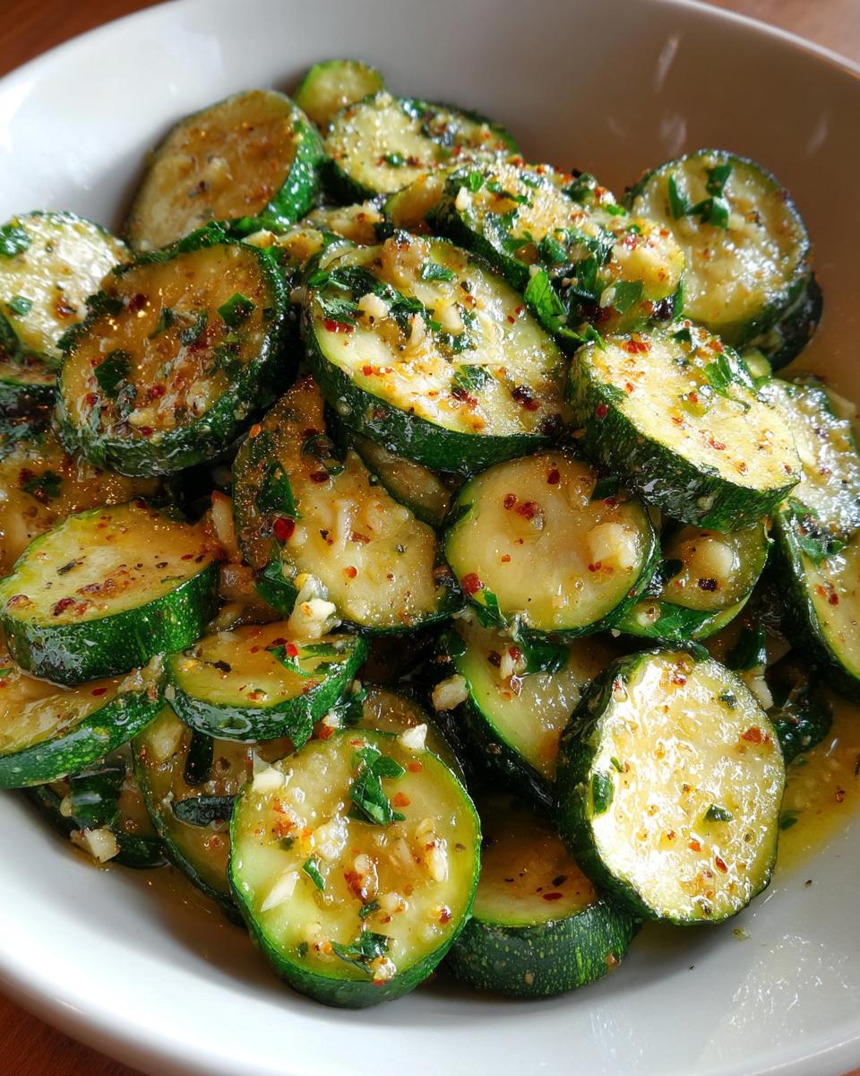 sauteed zucchini - detail 1