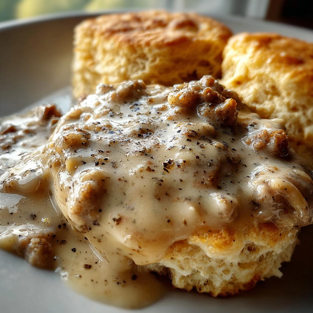 simple homemade sausage gravy