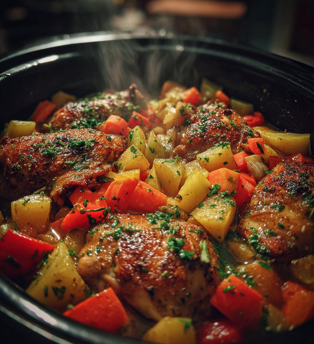 slow cooker chicken dinners