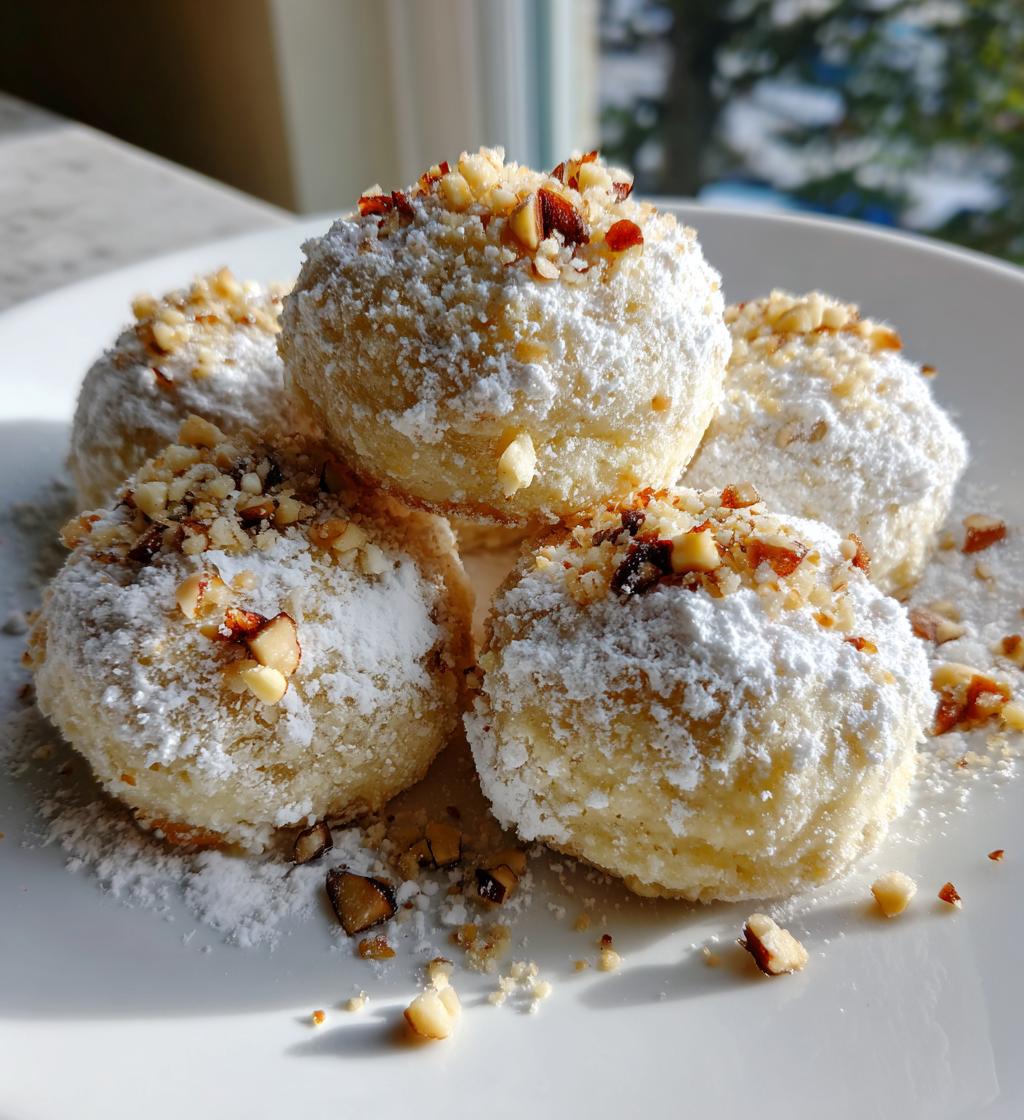 snowball cookies - detail 1