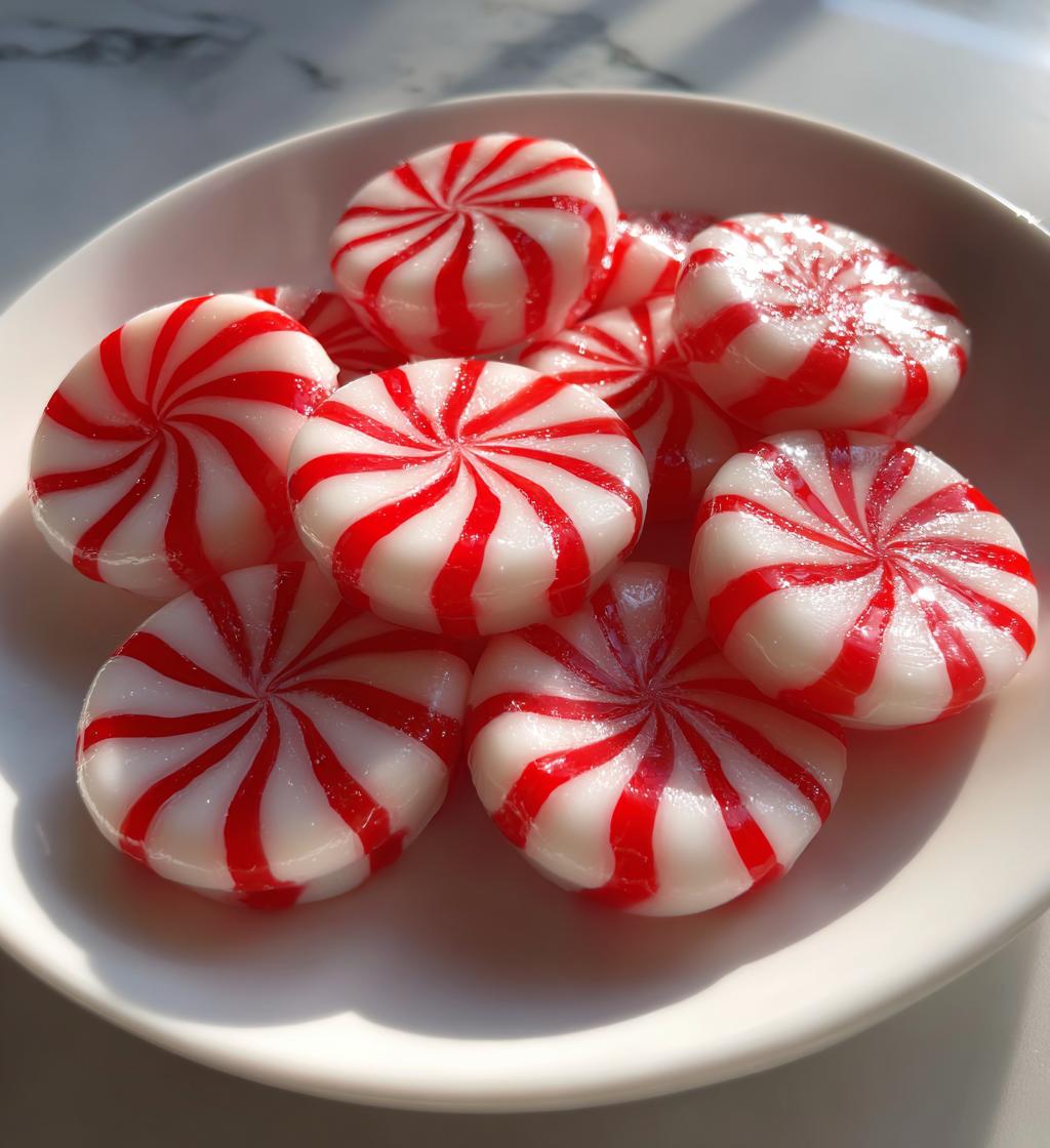 soft christmas peppermints
