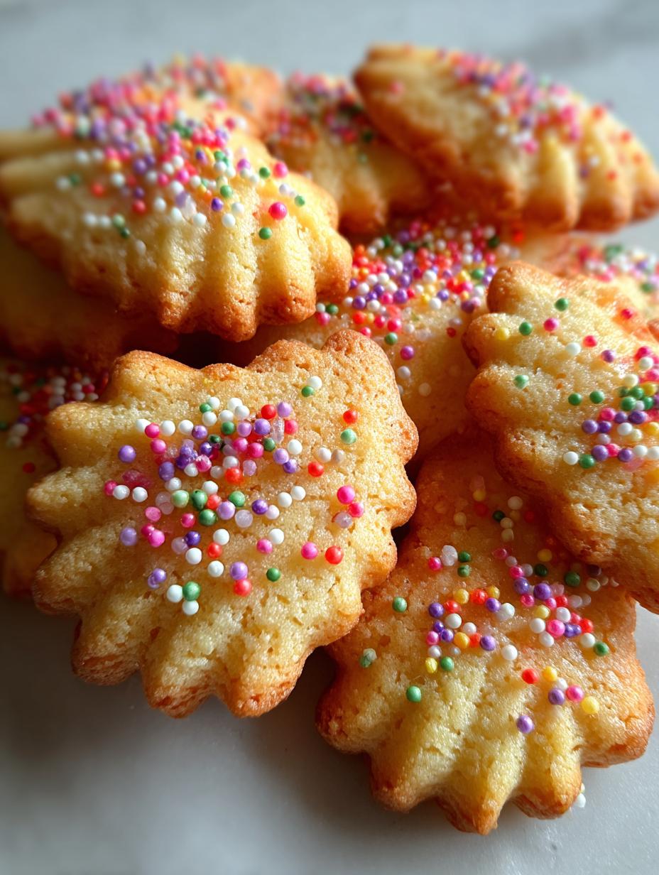 spritz cookies - detail 1