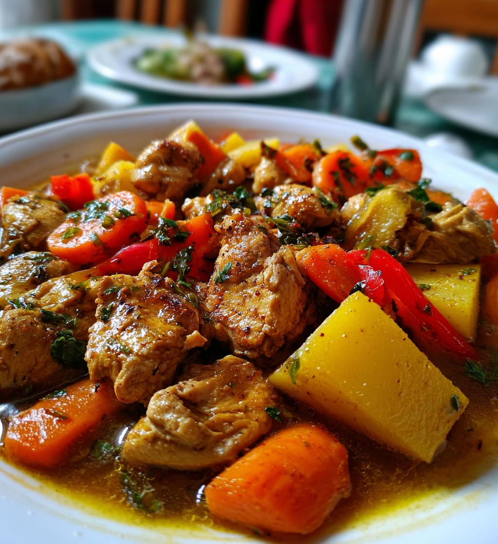 stew chicken recipe - detail 1