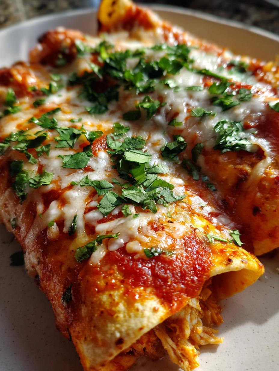 stove top enchiladas - detail 1