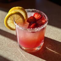 strawberry lemon drop cocktail recipe