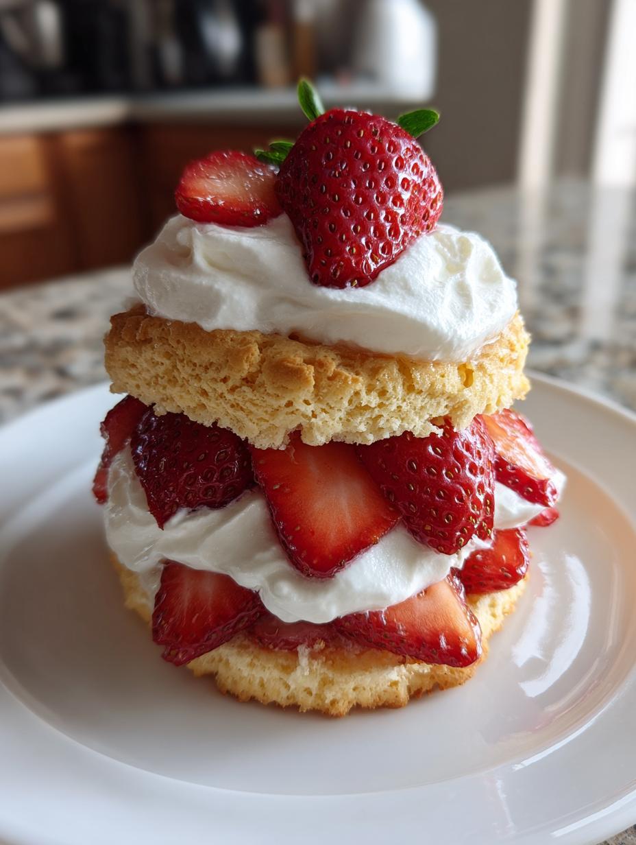 strawberry shortcak - detail 1