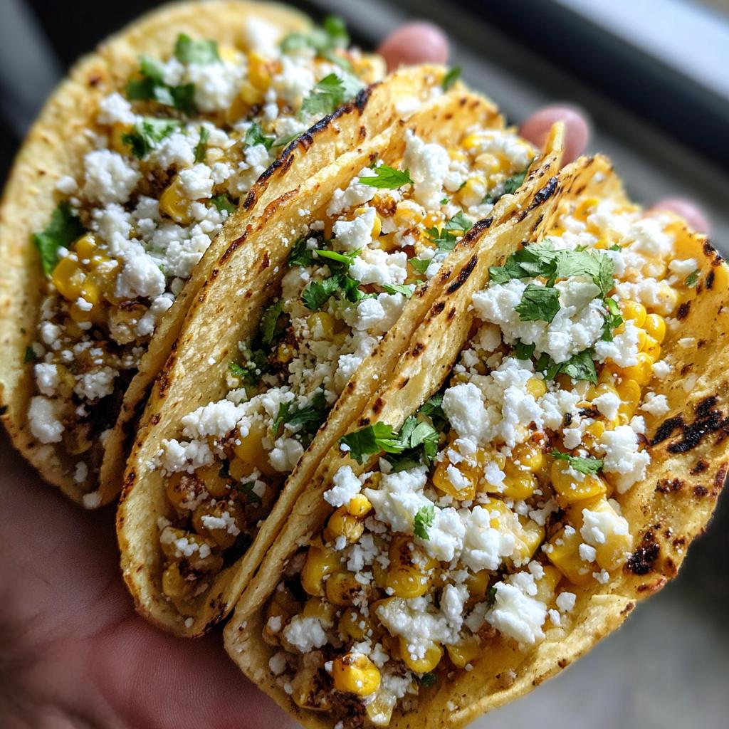 street corn tacos