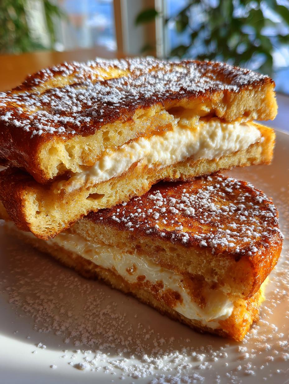 stuffed french toast - detail 1