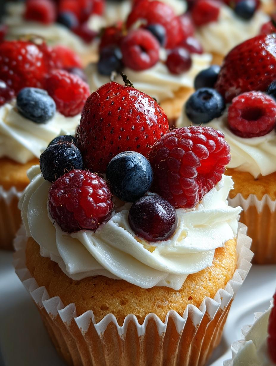 summer cupcakes