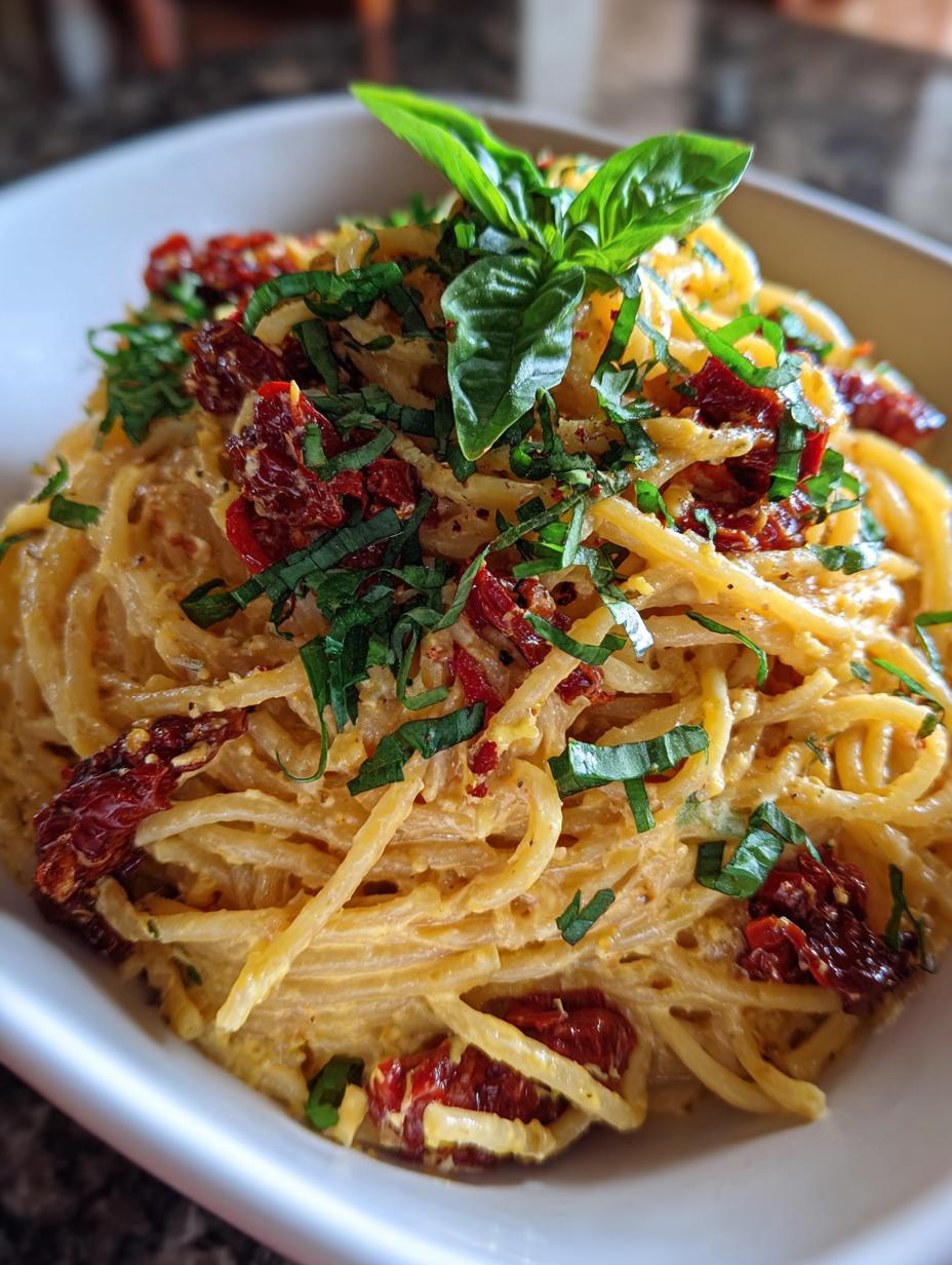 sundried tomato mascarpone pasta recipe